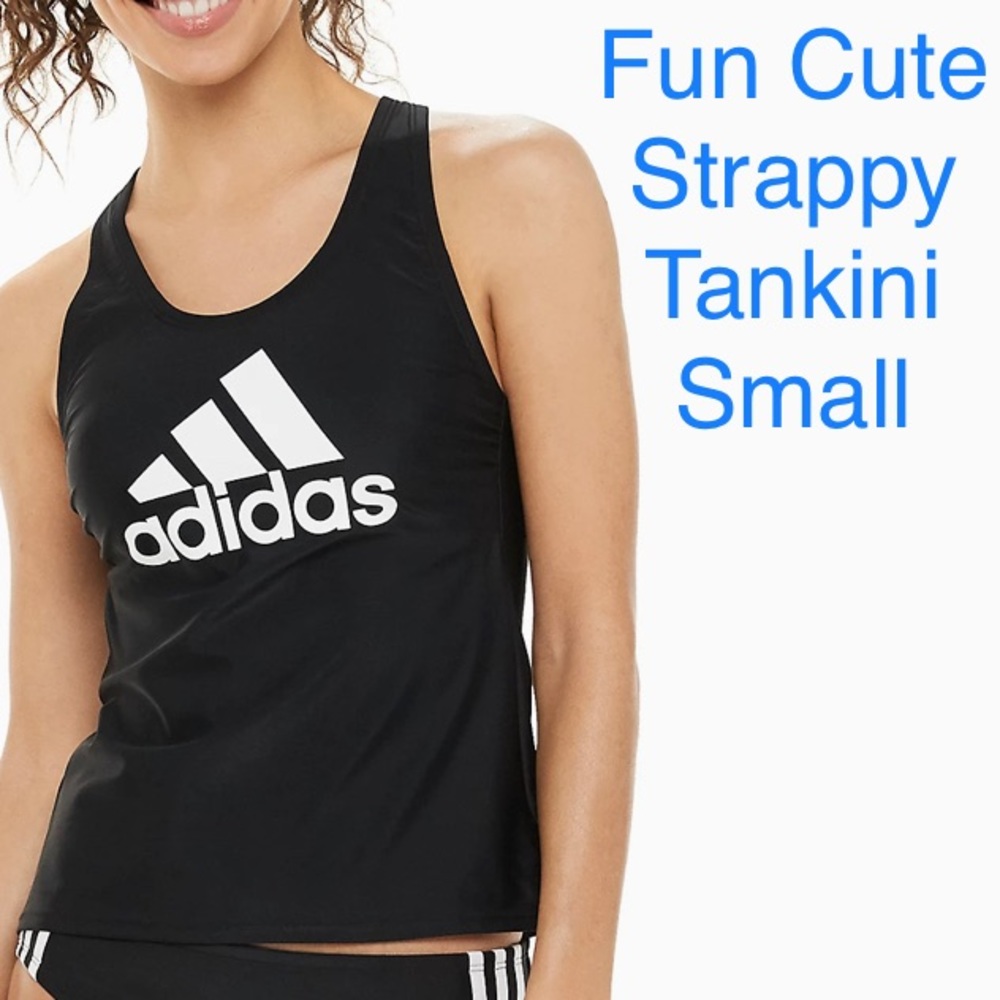 Adidas Size Small Strappy Back Tankini Gently Worn